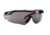 3M Performance Safety Eyewear,Aerodynamic Design,Black/Red Frame,Anti-Fog Gray Lens 47091-WZ4