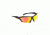 5.11 Tactical Burner Half-Frame Mirrored Sunglasses, Flame Mirror, 1 SZ 52061-917-1 SZ