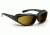 7 Eye Air Shield Sunglasses Bora,SharpView Polarized Copper Lens,Charcoal Frame,L-XL 140354