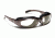 7 Eye Churada- SharpView Brown Crystal Sunglasses, S-M 164440