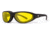 7 Eye Cyclone AirShield Sunglasses,Matte Black Frame,SharpView Yellow Lens,S-L 200143