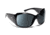 7 Eye Natasha Sunglasses - Women's, Glossy Black with Bling Frame, ColorAmp Gray NXT Lens, 840532