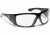 7 Eye Signature Series Jordan Sunglasses,SharpView Clear Lens,Glossy Black Frame,M-XL 900540
