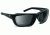 7 Eye Ventus AirShield Sunglasses,Glossy Black Frame,SharpView Gray Lens,S-M 130541