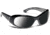 7 Eye Women's Zephyr Sunglasses, DARKshift Extra Dark Photochromic Lens, Glossy Black Frame, S-L 560516