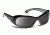 7 Eye 7eye Air Dam Sunglasses Zephyr, Sharp View Clear Lens, Glossy Black Frame, S-M , Women 560540