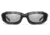 7Eye by Panoptix AirShield Sierra Sunglasses, RX Ready, Black Stripe Tortoise Frame, SharpView Clear Lens, S-L 346140
