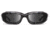 7Eye by Panoptix AirShield Sierra Sunglasses, RX Ready, Black Stripe Tortoise Frame, SharpView Gray Lens, S-L 346141