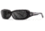 7Eye by Panoptix AirShield Sierra Sunglasses, RX Ready, Black Stripe Tortoise Frame, SharpView Gray Lens, S-L 346141