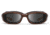 7Eye by Panoptix AirShield Sierra Sunglasses, RX Ready, Brown Stripe Tortoise Frame, SharpView Gray Lens, S-L 346241