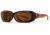 7Eye by Panoptix AirShield Sierra Sunglasses, RX Ready, Brown Stripe Tortoise Frame, SharpView Polarized Copper Lens, S-L 346254