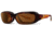7Eye by Panoptix AirShield Sierra Sunglasses, RX Ready, Light Tortoise Frame, SharpView Copper Lens, S-L 346042