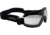 A7 Defense Raptor Ballistic Goggles, Clear Lens, Black Frame, A7RAPTGC