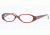 AK Anne Klein AK8046 Eyeglasses with Non-Rx Lenses 148-4815 - Red 