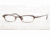 AK Anne Klein AK9088 Eyeglasses with Rx Prescription Lenses, 45 mm Lense Diameter / Taupe/gold Frame