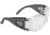 Allen Ultrx Safety Glasses Clear Lens Black Frame, 4180