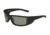Angler Eyes AEP 1801 Sunglasses, Rubberized Utility Green Frame, Smoke with Silver Flash Mirror Polarized Lenses, 10242551.FGX