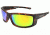 Angler Eyes Bluefish Sunglasses, Demi Frame, Smoke Polarized with Green Mirror Flash Lens, Polarized, 10222163.FGX