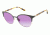 Ann Taylor ATP907 Sunglasses - Frame MT.BLACK / TORT, Lens Color Dark Rose Gradient, Size 51/17mm TYATP90701