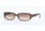Anne Klein AK5120 Sunglasses with No Line Progressive Rx Prescription Lenses, Brown Frame / 52 mm Prescription Lenses