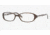 Anne Klein AK8095 SV Prescription Eyeglasses, Brown Stripe Frame / 50 mm Prescription Lenses, 238-5017