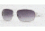 Anne Klein AK3134 Sunglasses 319/33-6414 - Silver White Gray Gradient