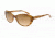 Anne Klein AK3175 AK3175 Single Vision Prescription Sunglasses AK3175-325-84-5717 - Lens Diameter: 57 mm, Frame Color: Brown Horn