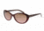 Anne Klein AK3175 AK3175 Single Vision Prescription Sunglasses AK3175-326-76-5717 - Lens Diameter: 57 mm, Frame Color: Burgundy / Horn