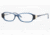Anne Klein AK8096 SV Prescription Eyeglasses - Navy Sheer Frame / 47 mm Prescription Lenses, 242-4713