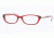 Anne Klein Eyeglasses AK8076 with No-Line Progressive Rx Prescription Lenses 190-5216 - Red/Taupe 