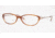 Anne Klein Eyeglasses AK8080 with Lined Bifocal Rx Prescription Lenses 157-5115 - Amber/Pink 