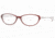 Anne Klein AK8080 Bifocal Eyeglasses - Burgundy/Crystal Demo Lens Frame / 51 mm Prescription Lenses, 204-5115