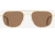 AO Checkmate Sunglasses - Mens, Gold Frame, Cosmetan Brown AOLite Nylon Lenses, 56-21-145, CHE156STHABNN