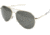 AO General Sunglasses, Gold, Gray Poly Lens, Bayonet, 58mm G-CCP-BNT-58