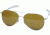 AO General Sunglasses, Silver, Amber Poly Lens, Bayonet, 52mm S-HCAP-BNT-52