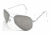 AO II 8-Base Sunglasses, Silver, Comfort Cable, Grey Lenses, 58mm, Polarized S-CCGPP-CC-58