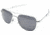 AO Original Pilot Progressive Prescription Sunglasses, Silver Frame Pilot-S-PR