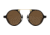 AO Oxford Sunglasses, Black Tortoise Gold Frame, Cosmetan Brown AOLite Nylon Lenses, Polarized, 44-24-145 B45, OXF344ST--BNN-P