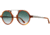 AO Oxford Sunglasses, Havana Gunmetal Frame, SunVogue Green Gradient AOLite Nylon Lenses, 44-24-145 B45, OXF244ST--EGN
