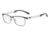Armani EA1057 Eyeglass Frames 3166-52 - Mt Grey/mt Gunmetal Frame