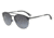 Armani EA2052 Sunglasses 3014T3-56 - Matte Black / Black Frame, Polar Grey Gradient Lenses