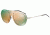 Armani EA2057 Bifocal Prescription Sunglasses EA2057-30154Z-41 - Lens Diameter 141 mm, Lens Diameter 41 mm, Frame Color Grey Mirror Rose Gold