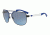 Armani EA2064 Sunglasses 32248F-62 - Matte Black/Matte Blue Frame, Blue Gradient Lenses