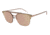 Armani EA2090 Sunglasses 32967J-45 - , Mirror Rose Gold Lenses