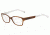 Armani EA3004 Eyeglass Frames 5047-50 - Striped Brown/cream Frame