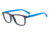 Armani EA3140 Progressive Prescription Eyeglasses, 53mm, Matte Blue, EA3140-5650-53-PRO