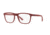Armani EA3140 Progressive Prescription Eyeglasses 5720-53 - Matte Red Frame
