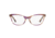 Armani EA3142F Eyeglass Frames 5716-53 - Watercolr Plum