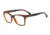 Armani EA3146 Progressive Prescription Eyeglasses, 52mm, Top Black On Yellow Tortoise, EA3146-5742-52-PRO