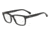 Armani EA3148 Eyeglass Frames 5017-53 - Black/Matte Black